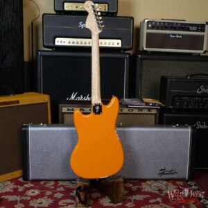 Fender Custom Shop Paul Waller Materbuilt HH Mustang NOS with Racing Stripe Capri Orange - Image 10