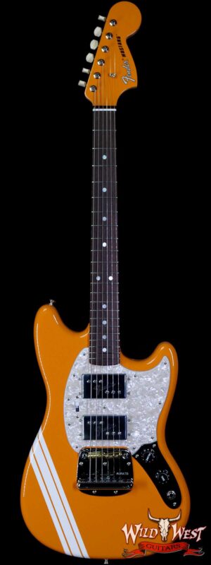 Fender Custom Shop Paul Waller Materbuilt HH Mustang NOS with Racing Stripe Capri Orange