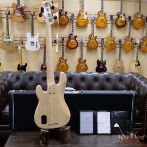 Fender Custom Shop Paul Waller Maserbuilt P-Bass Special V Active P/J Pickups 5-String Precison Bass Natural - Image 9