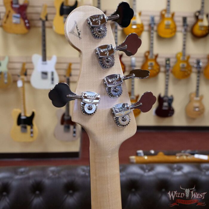 Fender Custom Shop Paul Waller Maserbuilt P-Bass Special V Active P/J Pickups 5-String Precison Bass Natural - Image 10