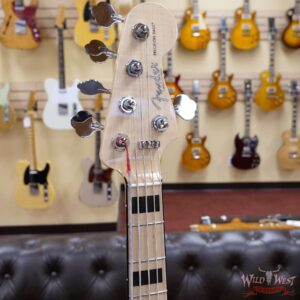 Fender Custom Shop Paul Waller Maserbuilt P-Bass Special V Active P/J Pickups 5-String Precison Bass Natural - Image 7