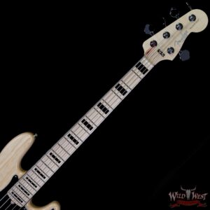Fender Custom Shop Paul Waller Maserbuilt P-Bass Special V Active P/J Pickups 5-String Precison Bass Natural - Image 4