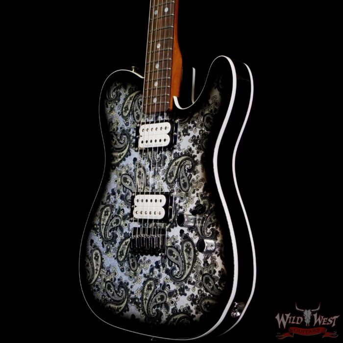 Fender Custom Shop Paul Waller Masterbuilt 1967 Telecaster Custom HH NOS Black Paisley 6.85 LBS - Image 2