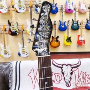 Fender Custom Shop Paul Waller Masterbuilt 1967 Telecaster Custom HH NOS Black Paisley 6.85 LBS - Image 7