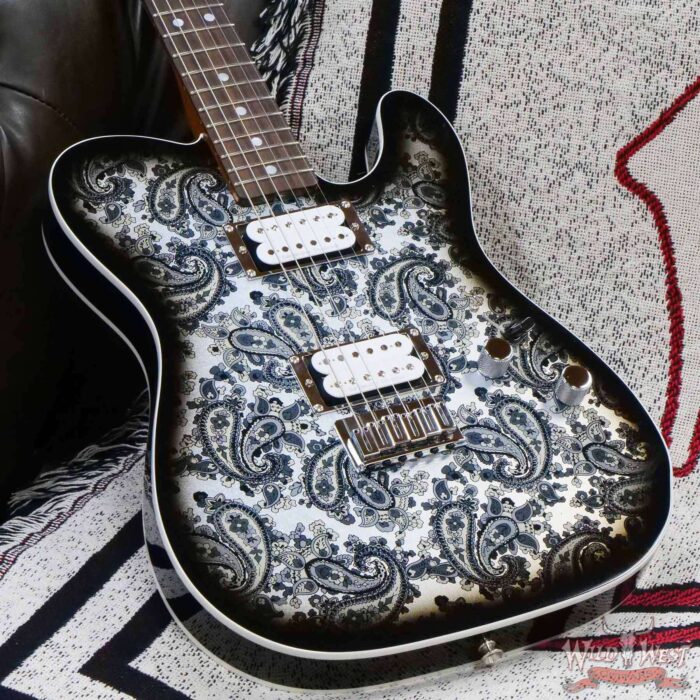 Fender Custom Shop Paul Waller Masterbuilt 1967 Telecaster Custom HH NOS Black Paisley 6.85 LBS - Image 8