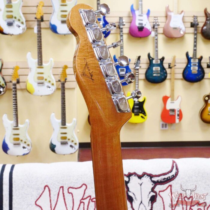 Fender Custom Shop Paul Waller Masterbuilt 1967 Telecaster Custom HH NOS Black Paisley 6.85 LBS - Image 11