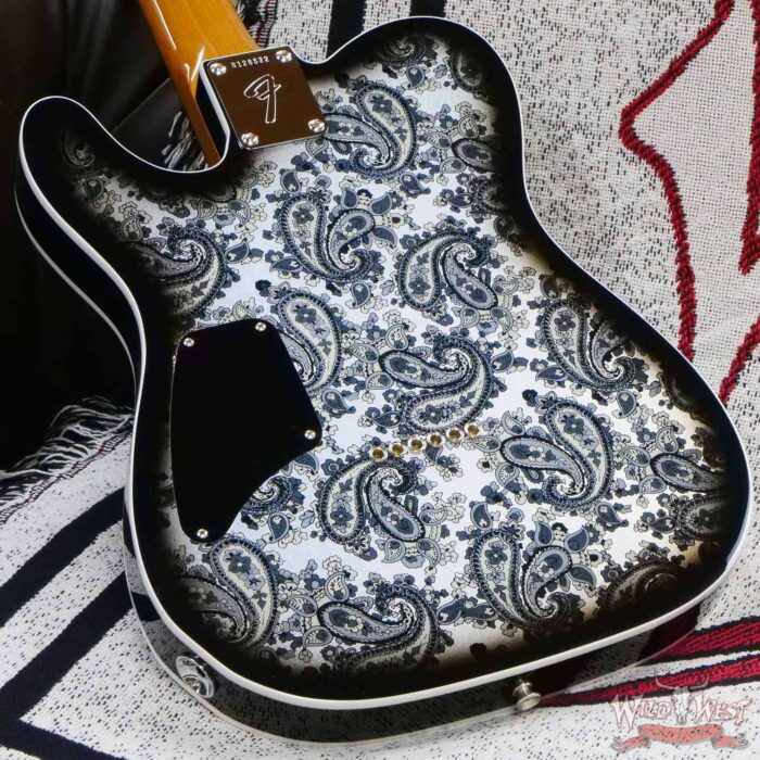 Fender Custom Shop Paul Waller Masterbuilt 1967 Telecaster Custom HH NOS Black Paisley 6.85 LBS - Image 12