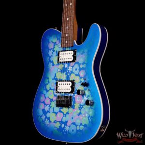Fender Custom Shop Paul Waller Masterbuilt 1967 Telecaster Custom HH NOS Blue Floral Blue Flower 7.25 LBS - Image 2