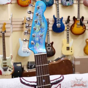 Fender Custom Shop Paul Waller Masterbuilt 1967 Telecaster Custom HH NOS Blue Floral Blue Flower 7.25 LBS - Image 7