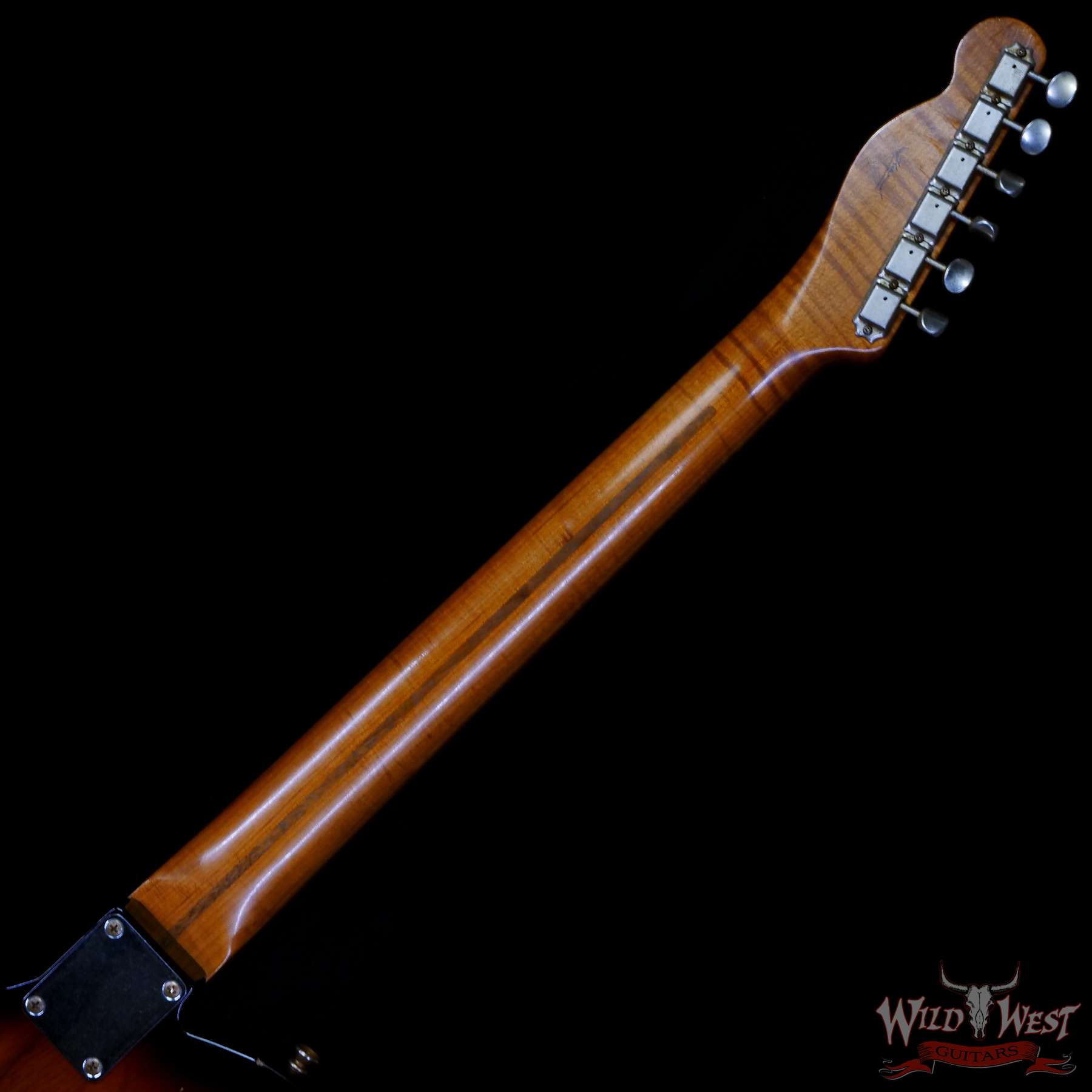 fendercs-mbrt-1952tele-r112786-c3__wwg.jpg Fender Custom Shop Ron Thorn Masterbuilt Roasted Ash 1952 Telecaster Relic Hand-Wound Pickups 2 Tone Sunburst - Image 5