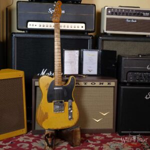 Fender Custom Shop Ron Thorn Masterbuilt 1952 Telecaster Heavy Relic Flame Maple Neck Hand-Wound Pickups 6.30 LBS - Image 6