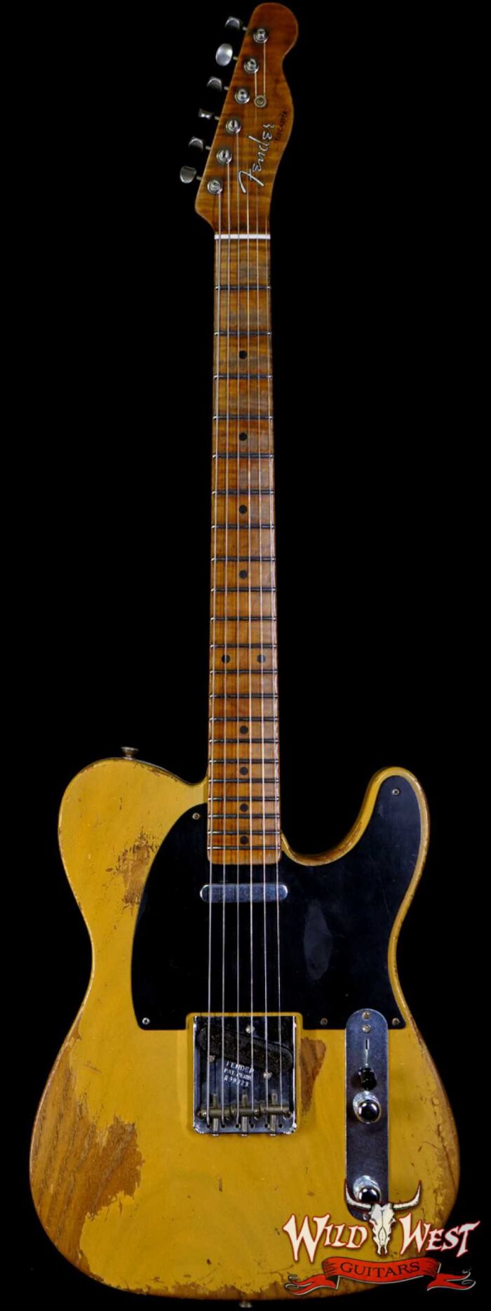Fender Custom Shop Ron Thorn Masterbuilt 1952 Telecaster Heavy Relic Flame Maple Neck Hand-Wound Pickups 6.30 LBS - Image 1