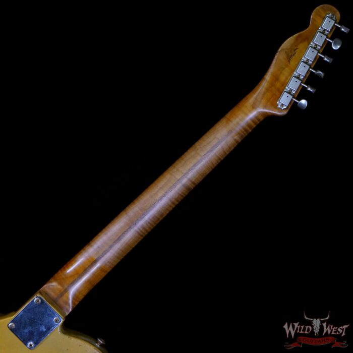 Fender Custom Shop Ron Thorn Masterbuilt 1952 Telecaster Heavy Relic Flame Maple Neck Hand-Wound Pickups 6.30 LBS - Image 5