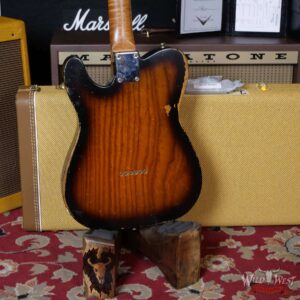 Fender Custom Shop Ron Thorn Masterbuilt 1952 Telecaster Relic Ash Body Rosewood Fingerboard 2 Tone Sunburst 6.65 LBS - Image 11