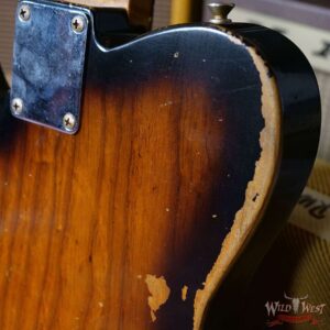 Fender Custom Shop Ron Thorn Masterbuilt 1952 Telecaster Relic Ash Body Rosewood Fingerboard 2 Tone Sunburst 6.65 LBS - Image 12
