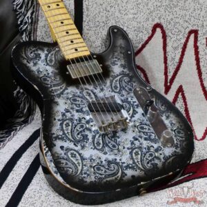 Fender Custom Shop Ron Thorn Masterbuilt 1968 Telecaster HS Maple Fingerboard Relic Black Paisley - Image 8