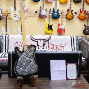 Fender Custom Shop Ron Thorn Masterbuilt 1968 Telecaster HS Maple Fingerboard Relic Black Paisley - Image 9