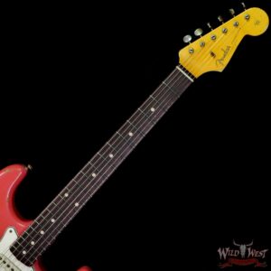 Fender Custom Shop Ron Thorn Masterbuilt 1964 Stratocaster Josefina Hand-Wound Pickups Heavy Relic Fiesta Red over Black - Image 4