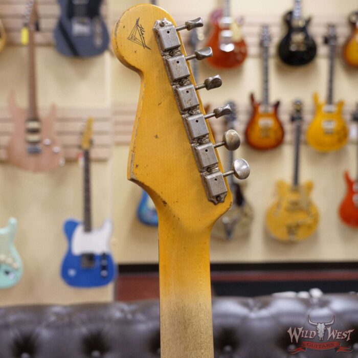 Fender Custom Shop Ron Thorn Masterbuilt 1964 Stratocaster Josefina Hand-Wound Pickups Heavy Relic Fiesta Red over Black - Image 10