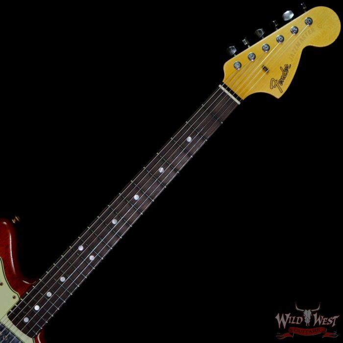 Fender Custom Shop Ron Thorn Masterbuilt 70’s Korina Jazzmaster Journeyman Relic Tobacco Sunburst - Image 4
