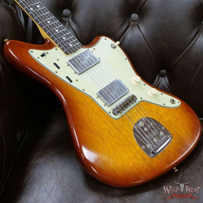 Fender Custom Shop Ron Thorn Masterbuilt 70’s Korina Jazzmaster Journeyman Relic Tobacco Sunburst - Image 8
