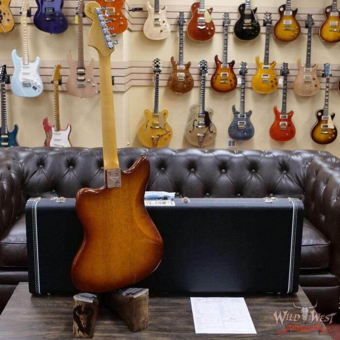 Fender Custom Shop Ron Thorn Masterbuilt 70’s Korina Jazzmaster Journeyman Relic Tobacco Sunburst - Image 9