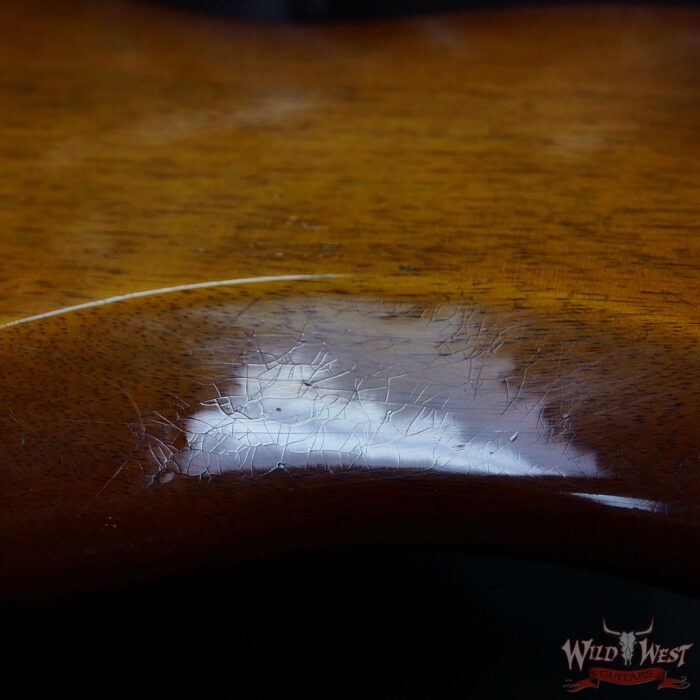 Fender Custom Shop Ron Thorn Masterbuilt 70’s Korina Jazzmaster Journeyman Relic Tobacco Sunburst - Image 12