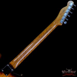 Fender Custom Shop Ron Thorn Masterbuilt 72 Telecaster Custom Thinline Bigsby Leather Tooled Pickguard by Beth Freeman Journeyman Relic 3 Tone Sunburst - Image 5