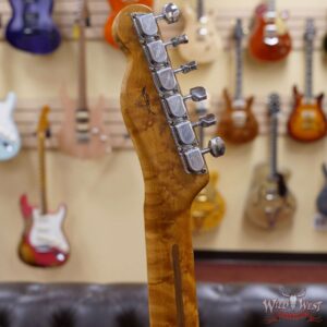 Fender Custom Shop Ron Thorn Masterbuilt 72 Telecaster Custom Thinline Bigsby Leather Tooled Pickguard by Beth Freeman Journeyman Relic 3 Tone Sunburst - Image 10