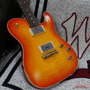 Fender Custom Shop Ron Thorn Masterbuilt La Paloma Kalamazoo Telecaster Faded Cherry Sunburst - Image 8
