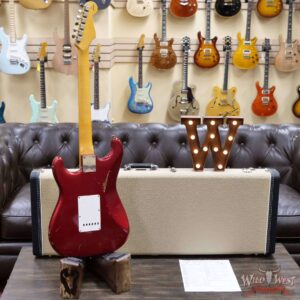 Fender Custom Shop Ron Thorn Masterbuilt 1960 Stratocaster Reverse Headstock Josefina Hand-Wound Pickups Relic Candy Apple Red - Image 9