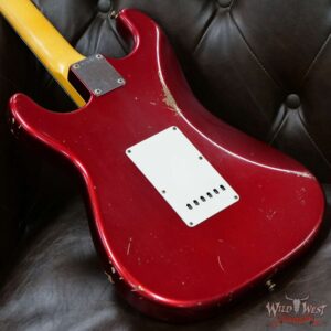 Fender Custom Shop Ron Thorn Masterbuilt 1960 Stratocaster Reverse Headstock Josefina Hand-Wound Pickups Relic Candy Apple Red - Image 11