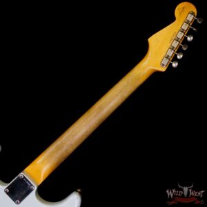 Fender Custom Shop Todd Krause Masterbuilt 1962 Stratocaster Brazilian Rosewood Board Hand-Wound Pickups Relic Sonic Blue 6.85 LBS - Image 5
