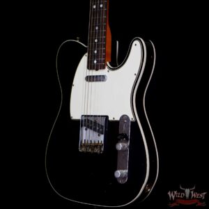 Fender Custom Shop Todd krause Masterbuilt 1966 Telecaster Custom Journeyman Relic Black with Josefina Hand-Wound Pickups - Image 2