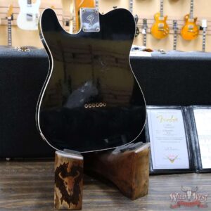Fender Custom Shop Todd krause Masterbuilt 1966 Telecaster Custom Journeyman Relic Black with Josefina Hand-Wound Pickups - Image 12
