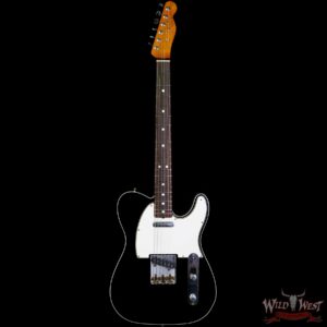 Fender Custom Shop Todd krause Masterbuilt 1966 Telecaster Custom Journeyman Relic Black with Josefina Hand-Wound Pickups - Image 3