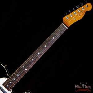 Fender Custom Shop Todd krause Masterbuilt 1966 Telecaster Custom Journeyman Relic Black with Josefina Hand-Wound Pickups - Image 4