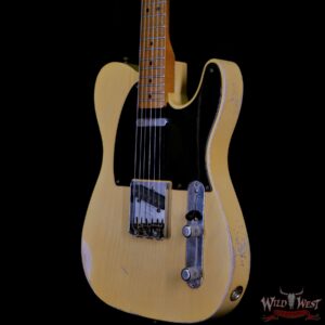 Fender Custom Shop Todd Krause Masterbuilt 1951 Nocaster Relic Roasted Maple Neck Hand-Wound Pickups Blonde - Image 2