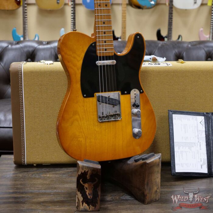 Fender Custom Shop Todd Krause Masterbuilt 51 Nocaster Relic Honey Burst Hand-Wound Pickups - Image 8