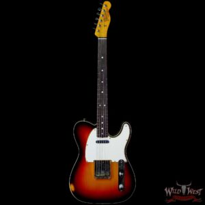 Fender Custom Shop Todd Krause Masterbuilt 1967 Telecaster Custom Josefina Hand-Wound Pickups Relic 3 Tone Sunburst - Image 3