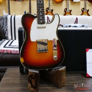 Fender Custom Shop Todd Krause Masterbuilt 1967 Telecaster Custom Josefina Hand-Wound Pickups Relic 3 Tone Sunburst - Image 8