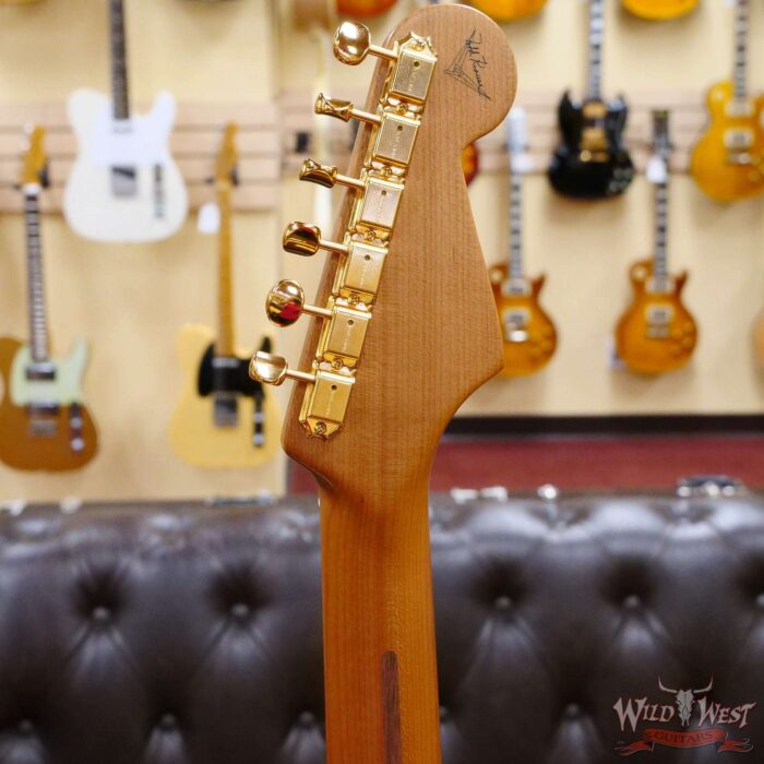 Fender Custom Shop Todd Krause Masterbuilt Clapton Gold Leaf NOS Custom Built For Neal Schon - Image 11