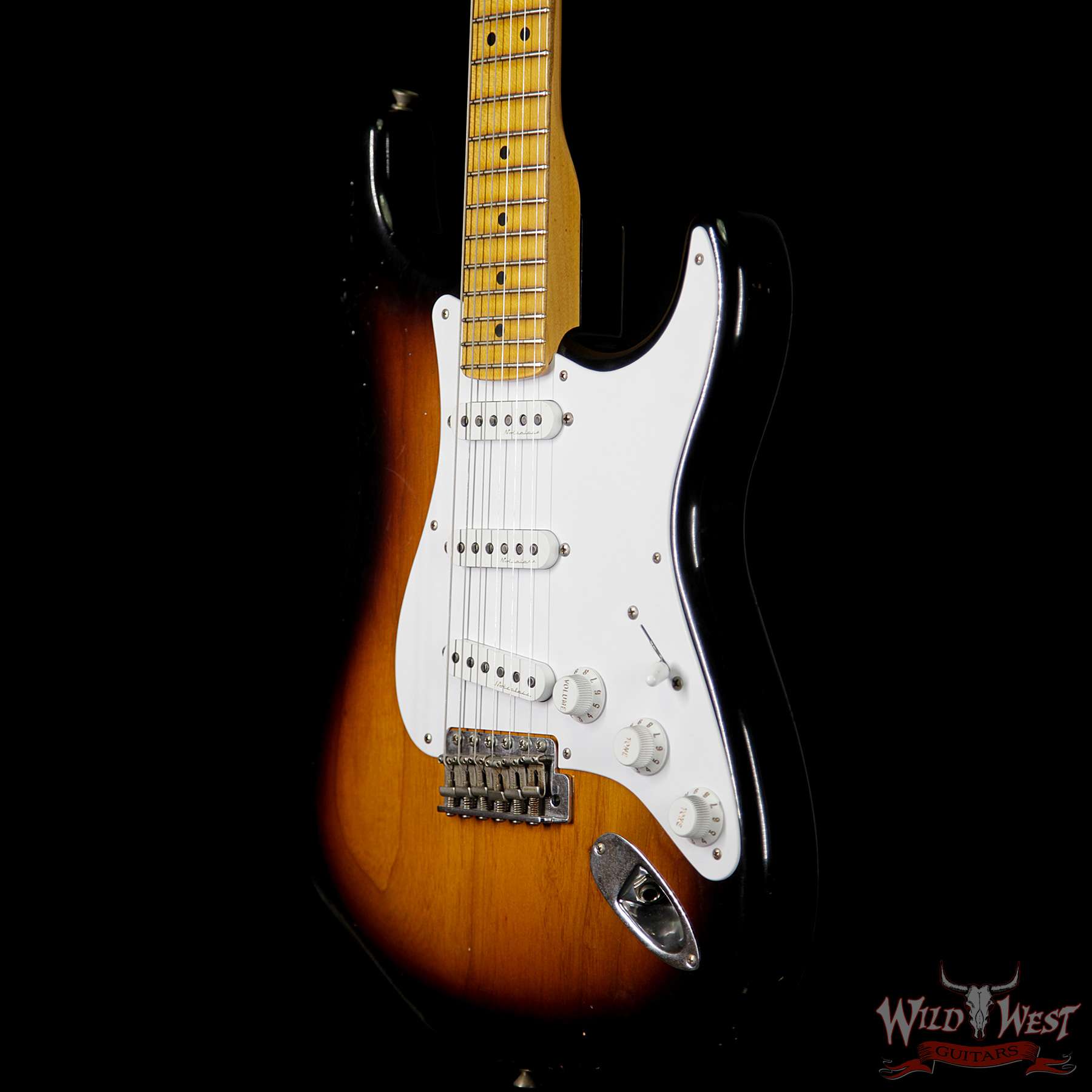 fendercs-mbtk-claptonstrat-2ts-cz531420-br__wwg.jpg Fender Custom Shop Masterbuilt Todd Krause Clapton Stratocaster Journeyman Relic 2 Tone Sunburst - Image 2