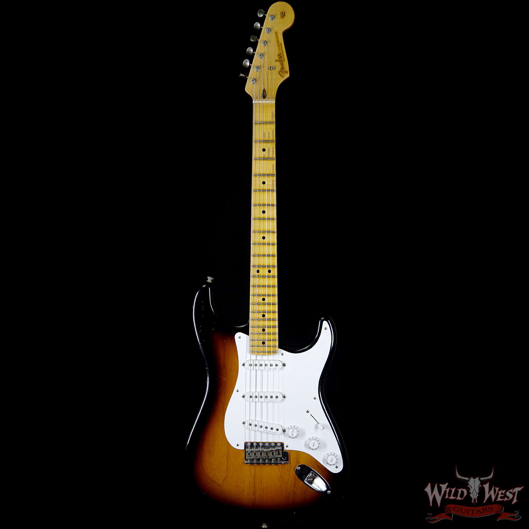 fendercs-mbtk-claptonstrat-2ts-cz531420-f__wwg.jpg Fender Custom Shop Masterbuilt Todd Krause Clapton Stratocaster Journeyman Relic 2 Tone Sunburst - Image 3