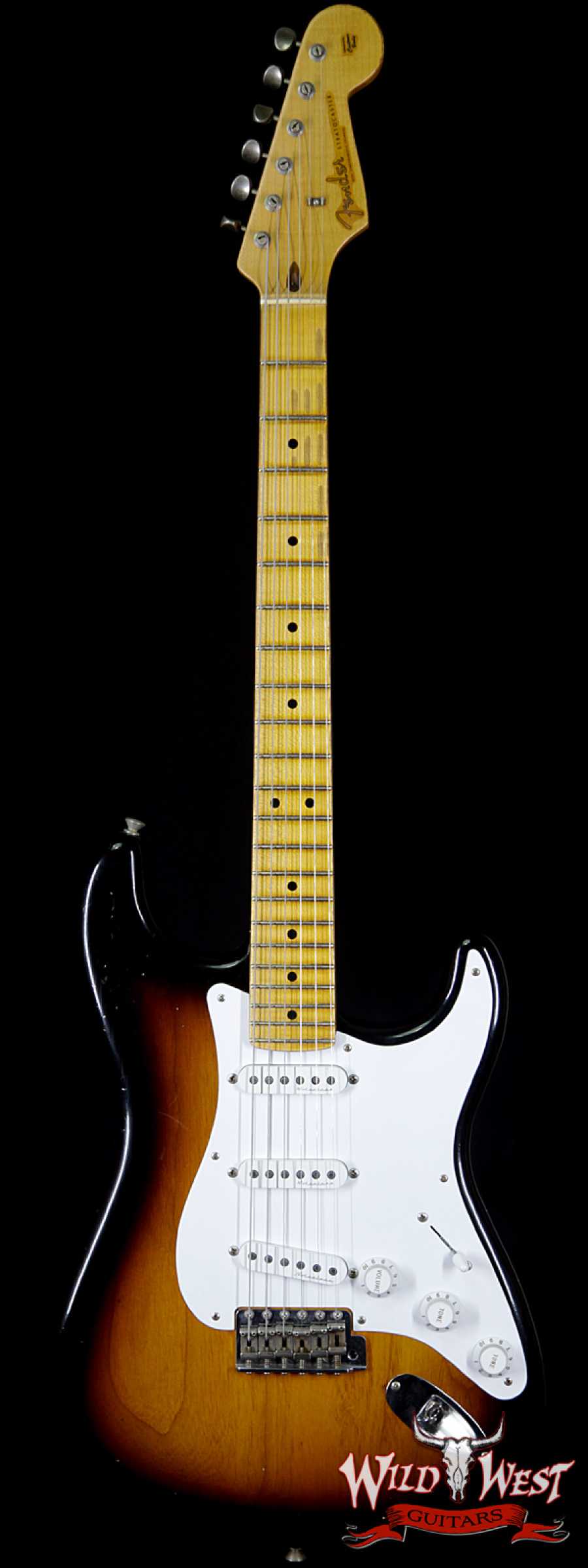 fendercs-mbtk-claptonstrat-2ts-cz531420-main__wwg_large.jpg Fender Custom Shop Masterbuilt Todd Krause Clapton Stratocaster Journeyman Relic 2 Tone Sunburst - Image 1