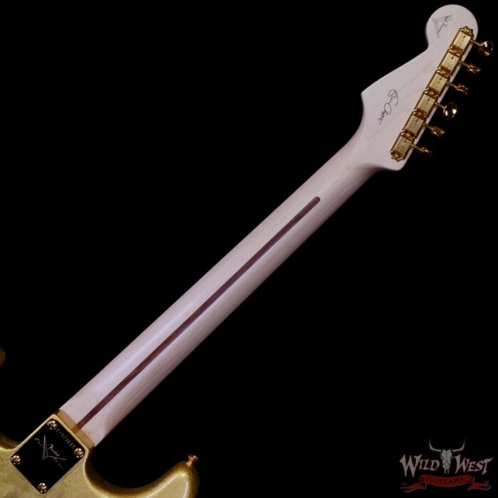 Fender Custom Shop Todd Krause Masterbuilt Eric Clapton Signature Stratocaster NOS Gold Leaf 7.80 LBS - Image 5