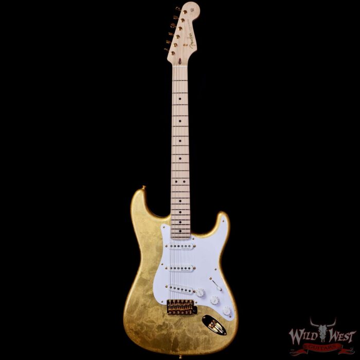 Fender Custom Shop Todd Krause Masterbuilt Eric Clapton Signature Stratocaster NOS Gold Leaf 7.65 LBS - Image 3