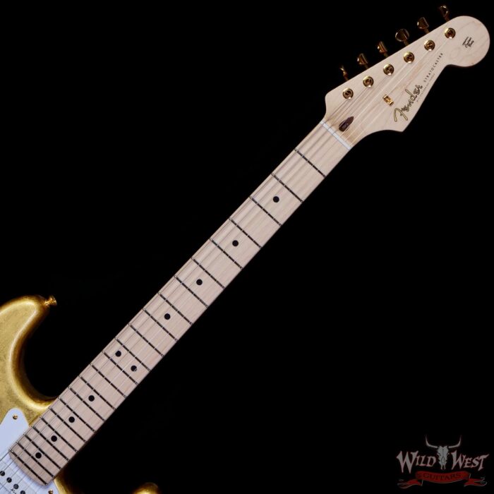Fender Custom Shop Todd Krause Masterbuilt Eric Clapton Signature Stratocaster NOS Gold Leaf 7.65 LBS - Image 4