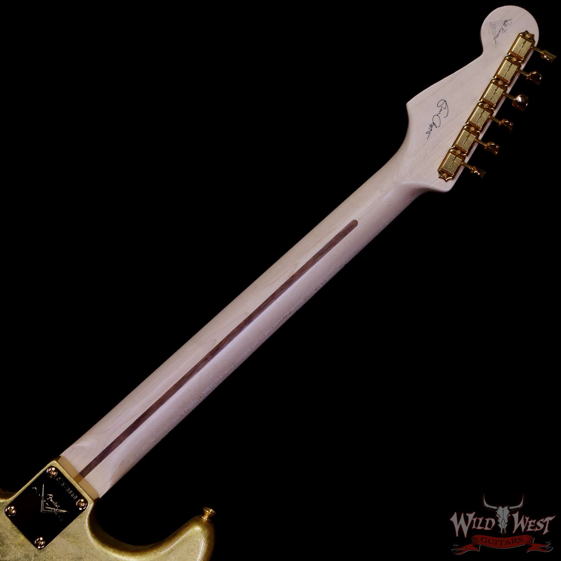 fendercs-mbtk-cz573869-c3__wwg.jpg Fender Custom Shop Todd Krause Masterbuilt Eric Clapton Signature Stratocaster NOS Gold Leaf 7.65 LBS - Image 5