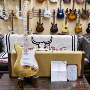 Fender Custom Shop Todd Krause Masterbuilt Eric Clapton Signature Stratocaster NOS Gold Leaf 7.65 LBS - Image 6
